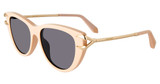 Roberto Cavalli Eyeglasses SRC031 Shiny Full Powder Beige 9LHX