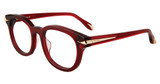 Roberto Cavalli Eyeglasses VRC044M Shiny Transp. Dark Bordeaux 0954