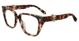 Roberto Cavalli Eyeglasses VRC046 Brown/Pink Havana 01GQ