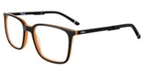 Fila Eyeglasses VFI352 Black/Orange 06A1