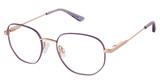 Superflex Eyeglasses SFK-294 LAVENDER ROSE GOLD/S207
