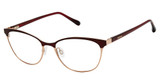 Barbour Eyeglasses BAOW502 Burgundy/BUR