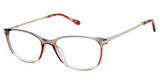Lulu Guinness Eyeglasses L246 grey/blush/GRY
