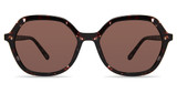 Eco Eyeglasses CICELY SUN CLIP DARK PURPLE TORTOISE/DPTT