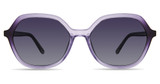 Eco Eyeglasses CICELY SUN CLIP LIGHT PURPLE/LPUR