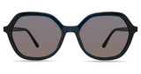 Eco Eyeglasses CICELY SUN CLIP TEAL/TEAL
