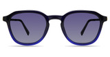 Eco Eyeglasses BRAMBLE SUN CLIP BRIGHT BLUE/BBLU