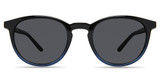 Eco Eyeglasses QUINCE SUN CLIP DARK TEAL BLUE/DTBL