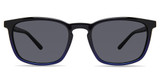 Eco Eyeglasses WHEAT SUN CLIP MIDNIGHT BLUE/MNBLU