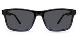 Eco Eyeglasses CONIFER SUN CLIP BLUE GREY GRADIENT/BLGD