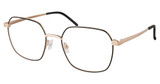 Eco Eyeglasses OLEANDER BLACK ROSE GOLD/BRGD