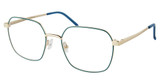 Eco Eyeglasses OLEANDER PETROLEUM GOLD/PGLD