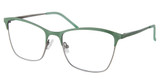 Eco Eyeglasses HYACINTH LIGHT GREEN SILVER/LGNS