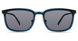 Eco Eyeglasses SORREL SUN CLIP GUN/MGUN