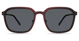 Eco Eyeglasses SUMAC SUN CLIP BURGUNDY/MBRG
