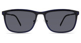 Eco Eyeglasses NETTLE SUN CLIP NAVY BLUE/NVBL