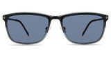 Eco Eyeglasses NETTLE SUN CLIP DARK GUN/MDGUN