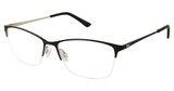 Superflex Eyeglasses SF-648 BLACK GOLD/S200