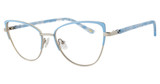 Monalisa Eyeglasses MONALISA M8909 Light Blue/Silver/C3