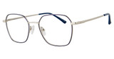 Konishi Eyeglasses KONISHI KF8392 C3 Navy Silver/C3