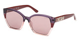 Guess? Eyeglasses GU7912 bordeaux/other / violet/71Y