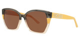 Guess? Eyeglasses GU7912 yellow/other / brown/41E