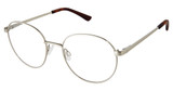 Superflex Eyeglasses SF-651 POLISHED SILVER/M305