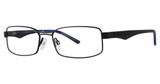Shaquille O'Neal Eyeglasses Shaquille O'Neal 201M Matte Black