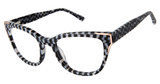 L.A.M.B. Eyeglasses LA125 grey checker/BLC