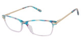 Lulu by Lulu Guinness Eyeglasses LK051 purple/PUR