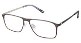 Kliik:denmark Eyeglasses K-766 CHARCOAL SILVER/M103