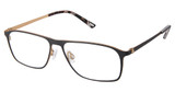 Kliik:denmark Eyeglasses K-766 BLACK GOLD/M100