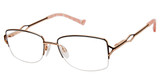 Tura Eyeglasses R706 darkgun/rose/DGN