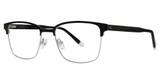 Original Penguin Eyeglasses The Harman Black/BK