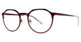 Jhane Barnes Eyeglasses Probability Brick/BC