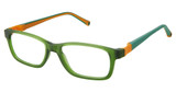Life Italia Eyeglasses JF-906 GREEN ORANGE/2