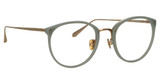 Linda Farrow Eyeglasses LFL251 CALTHORPE STEEL/LIGHT GOLD/091