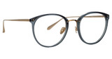 Linda Farrow Eyeglasses LFL251 CALTHORPE NAVY/LIGHT GOLD/090