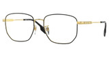Burberry Eyeglasses BE1352D GOLD/BLACK/1318