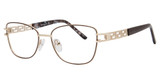 Monalisa Eyeglasses MONALISA M8932 Coffee/Gold Marble/C2