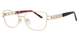Monalisa Eyeglasses MONALISA M8932 Gold/Wine Marble/C3
