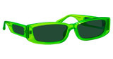 Linda Farrow LFL1419S TALITA NEON LIME/ LIGHT GOLD/ GREEN/008