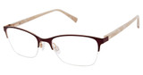 Ted Baker Eyeglasses TW523 burgundy/BUR