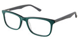 Superflex Eyeglasses SFK-297 PINE BLACK CHECK/S316