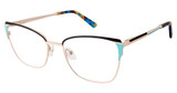 Ann Taylor Eyeglasses AT109 ROSE GOLD/C01