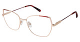 Ann Taylor Eyeglasses AT110 MATTE BORDEAUX/C02