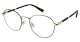 2BB Eyeglasses ALLVAR BROWN GOLD BLK/C02