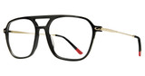 ECKO Unltd Eyeglasses ECKO716 Black/BLACK