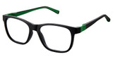Life Italia Eyeglasses JF-908 BLACK GREEN/3