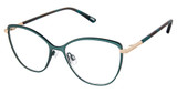 Kliik:denmark Eyeglasses K-769 TEAL GOLD/M204
